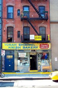 Yonah Shimmel Knishes, Lower East Side, NYC
