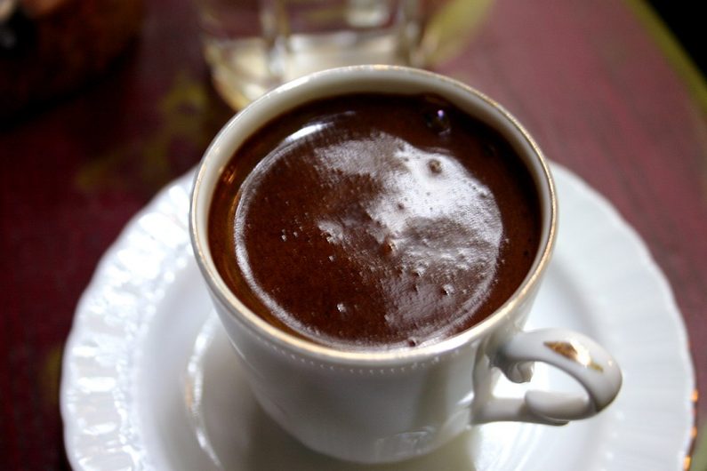 Turkish Coffee - picture via Wikimedia