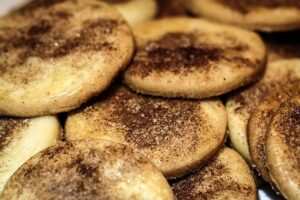 Danish jodekager -- a Christmas cookie featuring a Jewish food name