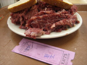 American delicatessans combined foods from many different Ashkenazi cuisines