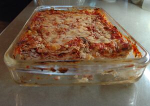 Matzah Lasagna is a Passover food that connects Jews.